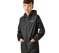 Regatta Kids Stormbrk Veste imperméable Enfant Noir FR : 3XL (Taille Fabricant : Taille 15-16)