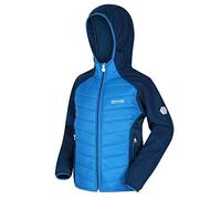 Regatta Kielder Hybrid IV Veste Softshell Hybride Junior Légère, Isolante et Facilement Compressible Baffled/Quilted Jackets Enfant Imperial Blue/Deep Space FR: S (Taille Fabricant: 3-4)