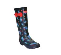 Regatta Lady Fairweather- Botte de Pluie Femme- Bleu Marine Rebelred 42