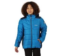 Regatta Lofthouse IV Veste à Capuche Junior Isolante avec Motifs réfléchissants Baffled/Quilted Jackets Enfant Imperial Blue/Deep Space FR: S (Taille Fabricant: 3-4)