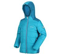 Regatta Lofthouse IV Veste à Capuche Junior Isolante avec Motifs réfléchissants Baffled/Quilted Jackets Enfant Freshwater Blue/Dark Méthyl FR: 5XL (Taille Fabricant: 15-16)