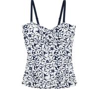 Regatta - Maillot de bain "Aceana III" pour femme RG11475 (36 FR) (Bleu marine/Blanc)