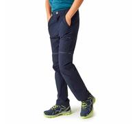 Regatta Male-Kids Kids' Highton Stretch Zip Off Walking Trousers Pantalon De Randonnée, Navy, 5 Ans EU