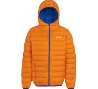 Regatta - "Marizion" veste matelassée avec capuche pour enfants RG9018 (158) (Persimmon/bleu foncé)
