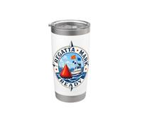 REGATTA MARK READY Carte Boussole Parcours Gobelet isotherme en acier inoxydable double paroi