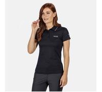 Regatta Maverick V - Polo femme bleu, technique 100% polyester séchage rapide 46