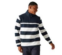 Regatta Men's Agilno Half Zip Sweatshirt, Polaire Homme, Navy/Whitstr,