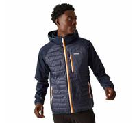 Regatta Men's Andreson Jacket Veste à Capuche légère Pro Hybrid pour Homme avec Fermeture éclair intégrale, Navy(Persimmon)