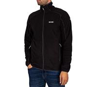Regatta Men's Hadfield Full Zip Fleece Jacket Veste Polaire, Noir, XXL Homme