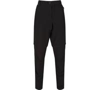 Regatta Pantalon Technique Stretch avec Jambes Dézipables Highton - Régulier Trousers Homme Black FR: 4XL (Taille Fabricant: 42")