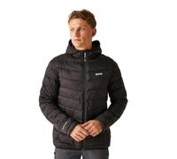 Regatta Men's Hooded Jacket HillPack II Veste matelassée à Capuche pour Homme, Marron