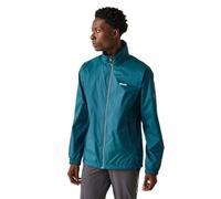 Regatta Mens Lyle IV Waterproof Breathable Packable Jacket Coat, Veste Imperméable Homme, Moroccan Blue(Citron Lime),