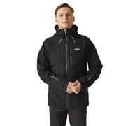 Regatta Men's Okara Waterproof Jacket, Veste imperméable et respirante à fermeture éclair complète Okara pour homme de Homme, Black,