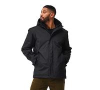 Regatta Mens Sterlings IV Waterproof Winter Jacket Veste Imperméable, Black, L Homme