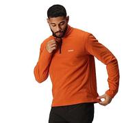 Regatta Men's Thompson Lightweight Half Zip Fleece Polaire, Cuivre brûlé, L Homme
