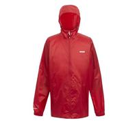 Regatta Mens Waterproof Packaway Jacket, Veste imperméable Homme, Danger Red,