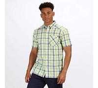 Regatta Mindano IV Chemise Homme LimePchCheck FR : S (Taille Fabricant : S)