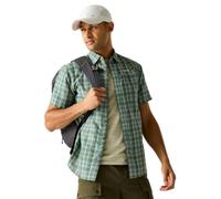 Regatta Mindano Short Sleeve Shirt Vert L Homme