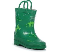 Regatta Minnow Junior Cotton Lined Wellington Welly Unisex Kids JellBeanDino C13 (31.5) Male