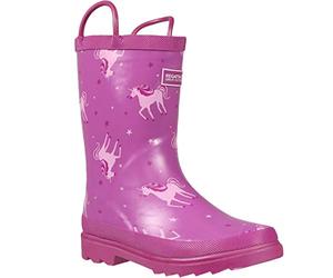 Regatta Mixte enfant Minnow Jnr Welly Rain Boot, Unicorn Rorc, 33 EU