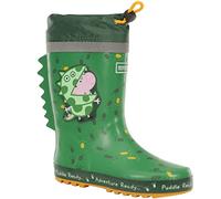 Regatta Mixte enfant Peppapuddle Welly Rain Boot, Dino Green, 40 EU
