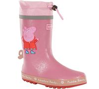 Regatta Mixte enfant Peppapuddle Welly Rain Boot, Rose, 39 EU