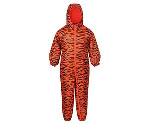 Regatta Mixte Rkp192 Iabca8 Snowsuit, Blaze Orange Tiger, 3 ans EU