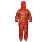 Regatta Mixte Rkp192 Iabcb1 Snowsuit, Blaze Orange Tiger, 5 ans EU