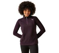 Regatta Montes Sweat léger en Micropolaire avec Demi-Fermeture éclair pour Femme, résistant et Confortable, Parfait pour la Course, la randonnée et la Marche en Plein air, Bleu