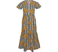Regatta - "Orla Kiely" Robe midi à volants pour femme RG11723 (34 FR) (Jaune)