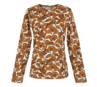 Regatta Orla Kiely T-shirt d'hiver à manches longues pour femme, Birdy Brown, 38