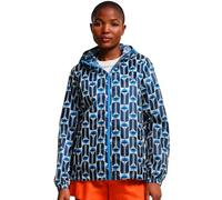 Regatta Orla Kiely Veste imperméable Pack-It pour femme, Fleurs hautes bleu marine, 36