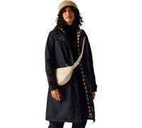 Regatta Orla Kiely Veste longue pour femme, Noir/Large Wiggle Mono, 40