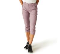 Regatta Pantacourt de Marche Chaska II pour Femme, chiné, 38
