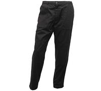 Regatta Pantalon de Travail Homme déperlant avec poches Multiples Lined Action - REGULAR Trousers Homme Black FR: XXS (Taille Fabricant: 28")