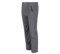 Regatta Pantalon déperlant, Stretch et zippé Highton Z/O Kids. Doté des Technologies DWR et Isoflex. Convient pour la randonnée.