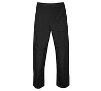 Regatta Pantalon Femme déperlant avec Poches Multiples New Action - Long Trousers Femme Black FR: 3XL (Taille Fabricant: 22)
