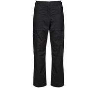 Regatta Pantalon Femme déperlant avec poches Multiples New Action - Long Trousers Femme Black FR: XL (Taille Fabricant: 18)