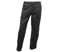 Regatta Pantalon Homme déperlant avec poches Multiples New Action - Court Trousers Homme Black FR: XS (Taille Fabricant: 30")