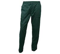 Regatta Pantalon Homme déperlant avec poches Multiples New Action - Long Trousers Homme Green FR: XXS (Taille Fabricant: 28")