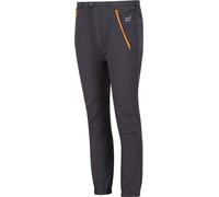 Regatta - Pantalon "Tech Mountain" pour enfants - Randonnée RG5373 (116) (Gris moyen/abricot Crush)