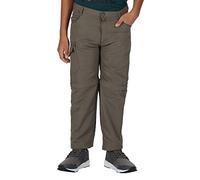 Regatta Pantalon Technique Junior Sorcer II léger avec Jambes Dézipables, Zones Réfléchissantes et Poches Multiples Trousers Enfant Tree Top FR: 3XL (Taille Fabricant: 13 YR)