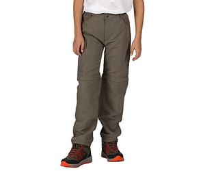 Regatta Pantalon Technique Junior Sorcer II léger avec Jambes Dézipables, Zones Réfléchissantes et Poches Multiples Trousers Enfant Tree Top FR: 5XL (Taille Fabricant: 15-16)