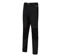 Regatta Pantalon Technique Junior Sorcer IV léger avec Zones Réfléchissantes, Poches Multiples et Protection UV(IPS) 40 Trousers Enfant Ash/Black FR: M (Taille Fabricant: 5-6)