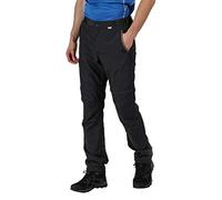 Regatta Pantalon Technique Léger et Sec Rapidement avec Jambes Dézipables Leesville - Long Trousers Homme Ash FR: S (Taille Fabricant: 32")
