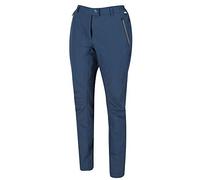 Regatta Pantalon Technique Stretch Highton déperlant avec Protection UV40 et Multiples Poches - Régulier Trousers Femme Dark Cerise FR: L (Taille Fabricant: 16)