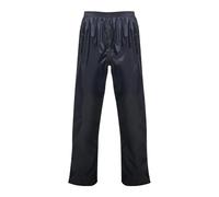 Regatta Pantalons Imperméables Pro Packaway Noir Bleu Coupe Régulière 31 in