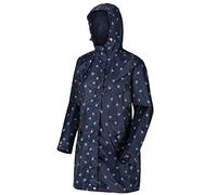 Regatta Parka Design avec Imprimé Tanisha Imperméable et Respirante avec Doublure, Capuche Ajustable et Ouverture Zippée Intégrale Jackets Waterproof Shell Femme