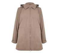 Regatta Parka Lifestyle Femme Celinda Jackets Waterproof Insulated Femme Natural Stone FR: S (Taille Fabricant: 12)