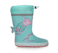 Regatta Peppa Pig Puddle Welly en caoutchouc avec cordon de serrage